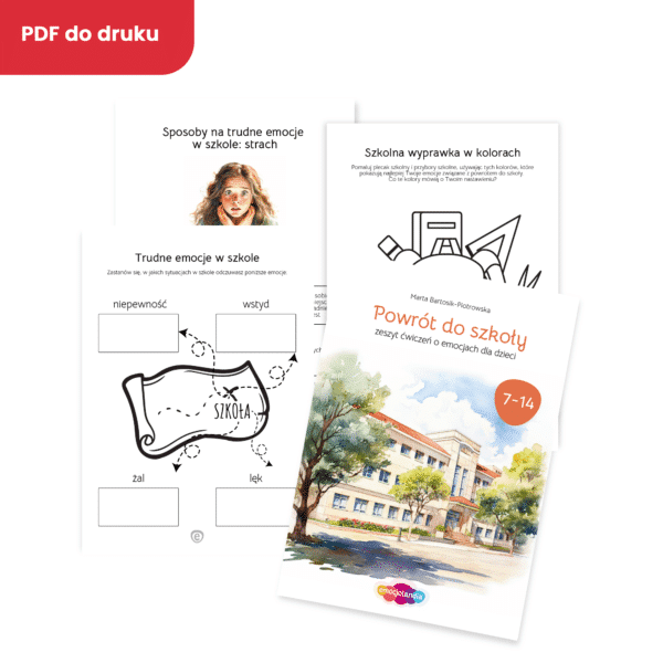 Powrót do szkoły: zeszyt ćwiczeń dla dzieci w wieku 7–14 lat (PDF)