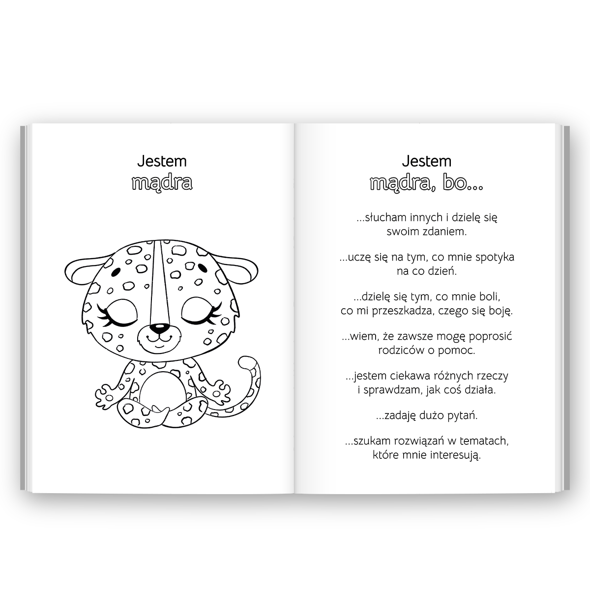 Pozytywne afirmacje: zeszyt ćwiczeń dla dziewczynek w wieku 3-9 lat (PDF) - obrazek 3