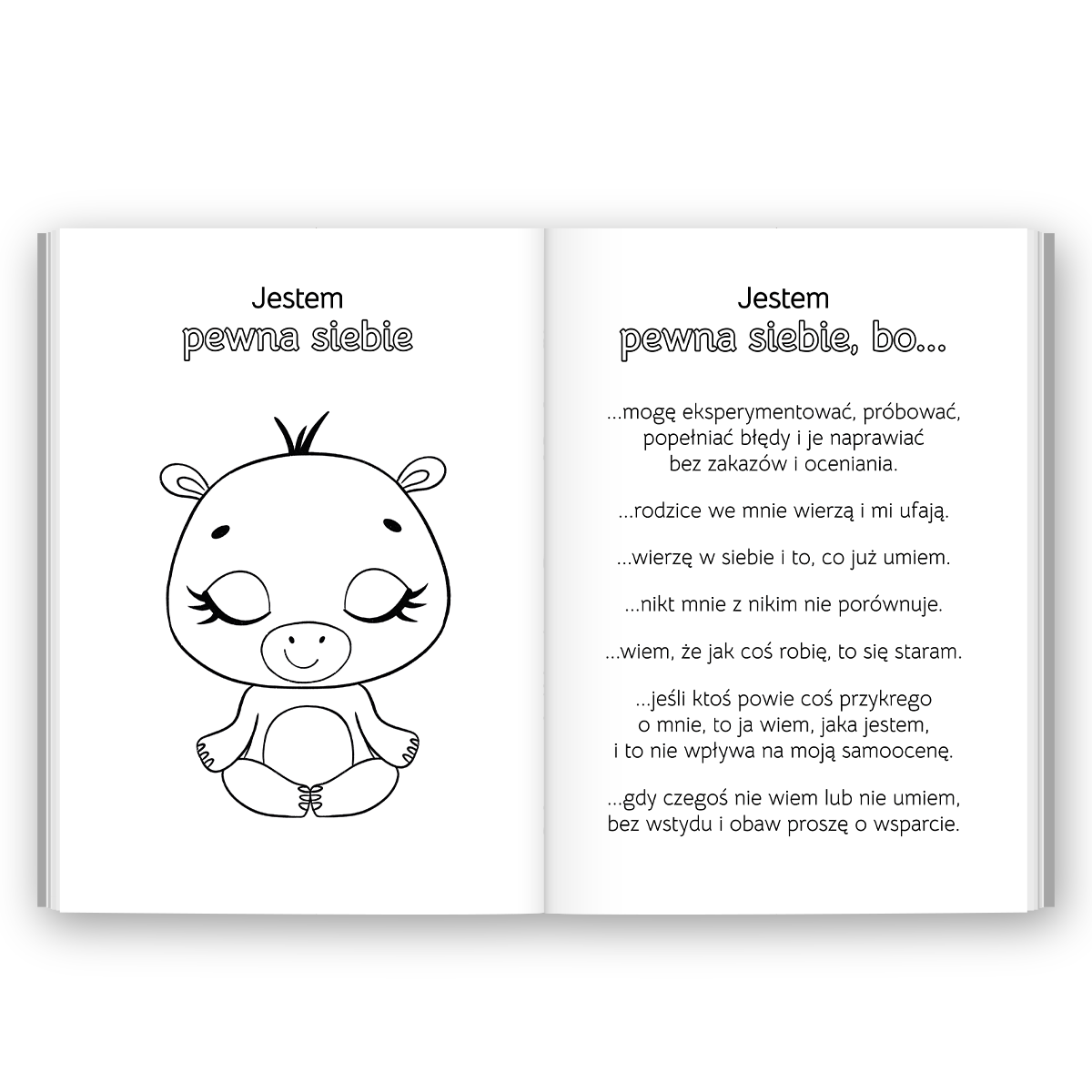 Pozytywne afirmacje: zeszyt ćwiczeń dla dziewczynek w wieku 3-9 lat (PDF) - obrazek 4