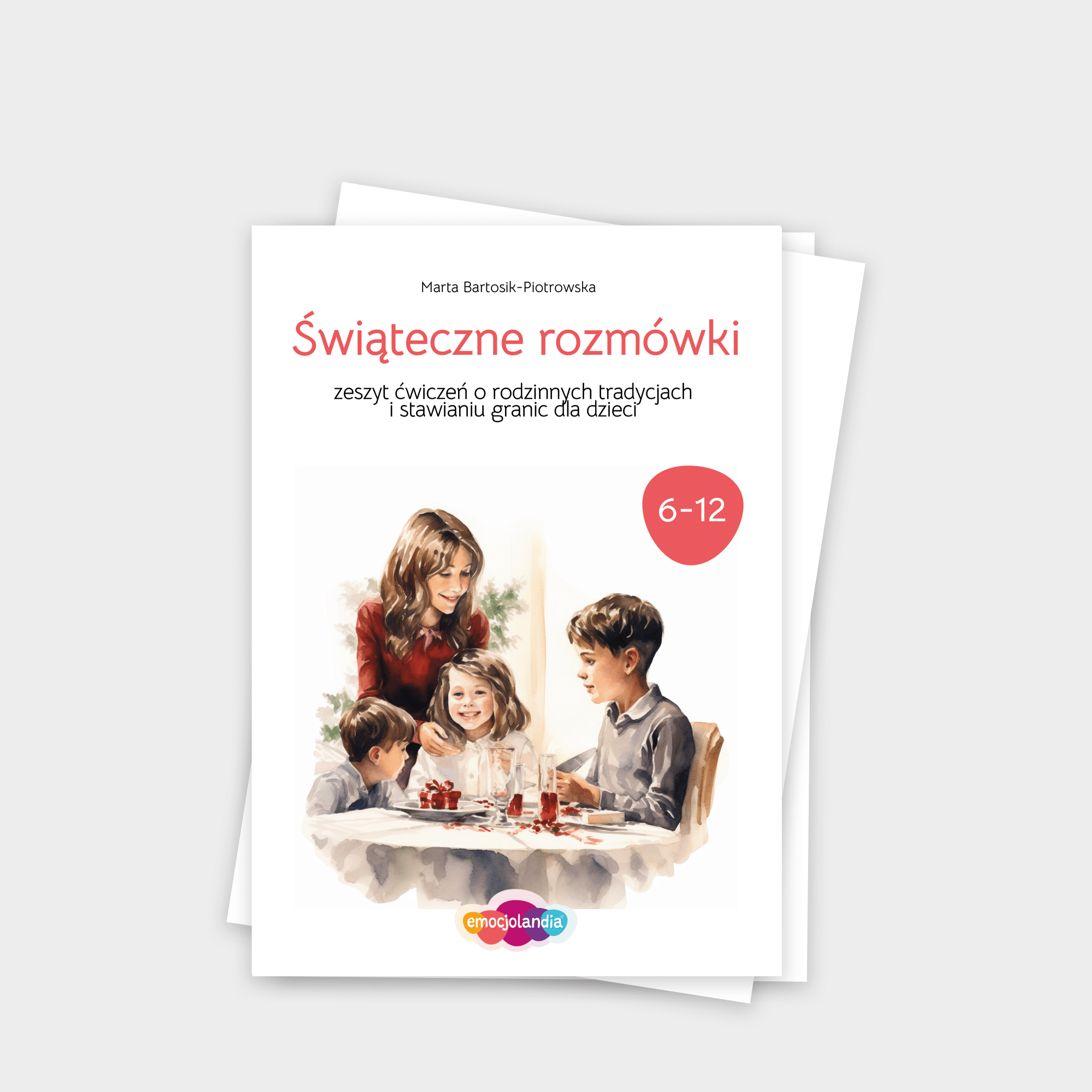 Świąteczne rozmówki: zeszyt ćwiczeń dla dzieci w wieku 6–12 lat (PDF)