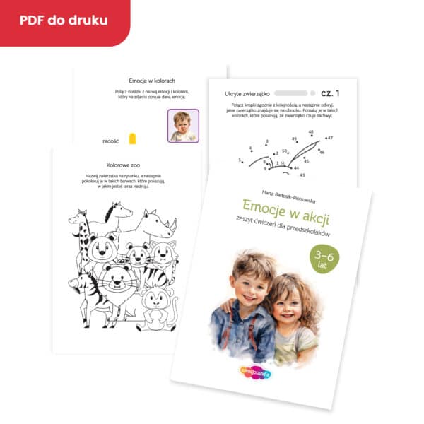 Emocje w akcji: zeszyt ćwiczeń dla przedszkolaków (PDF)