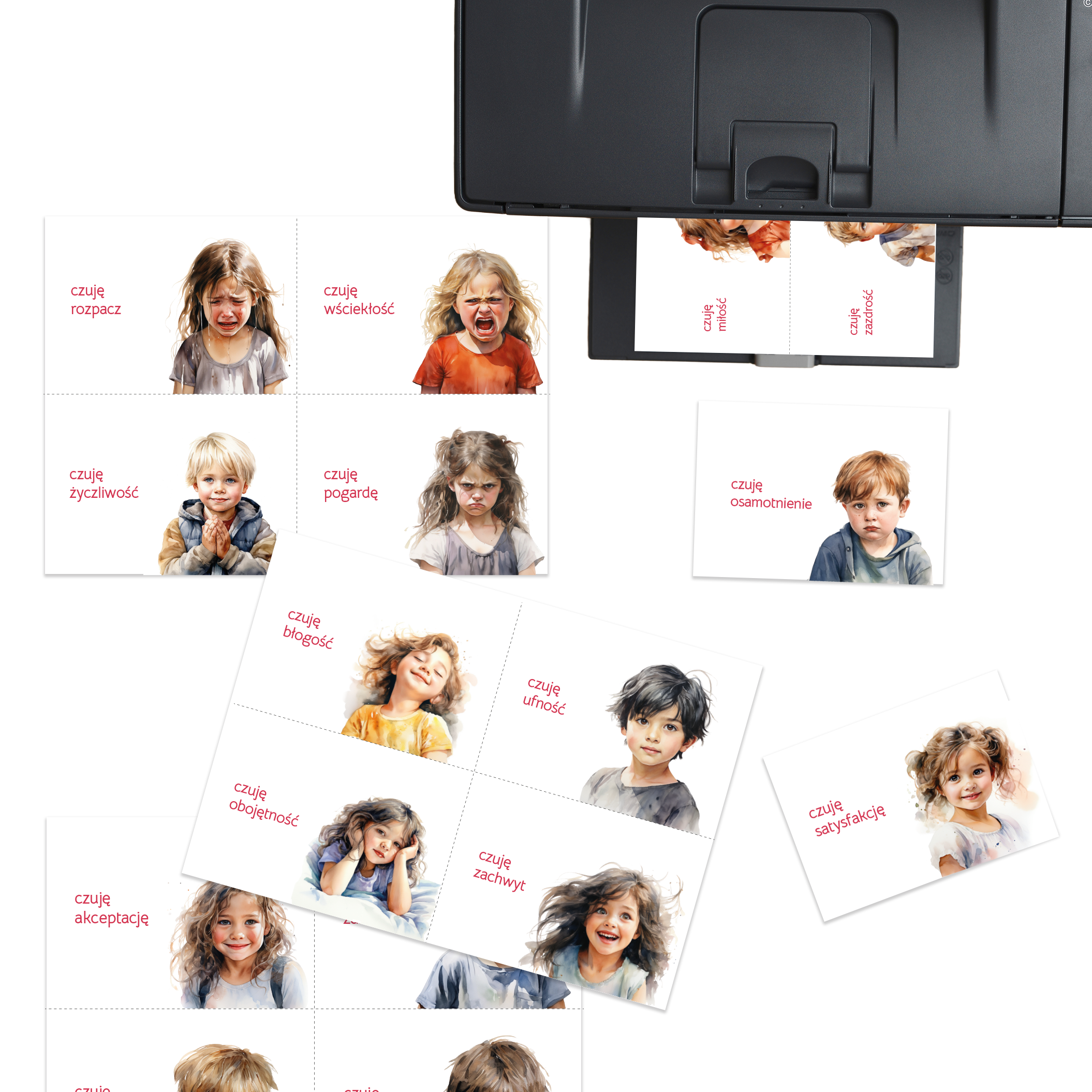 Karty Emocji dla dzieci (PDF) - obrazek 2