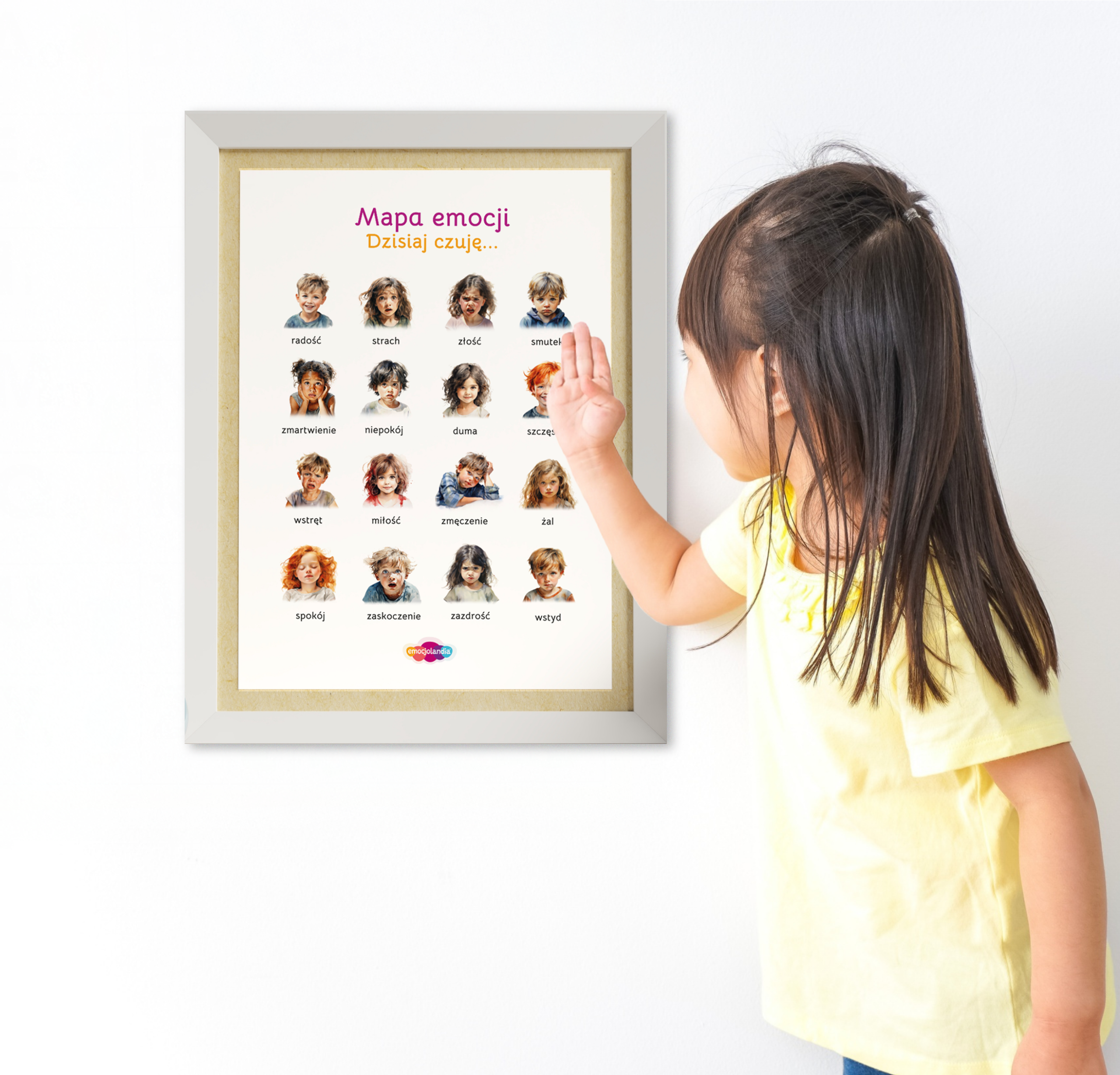 Plakat: Mapa Emocji (30x40cm) - obrazek 2