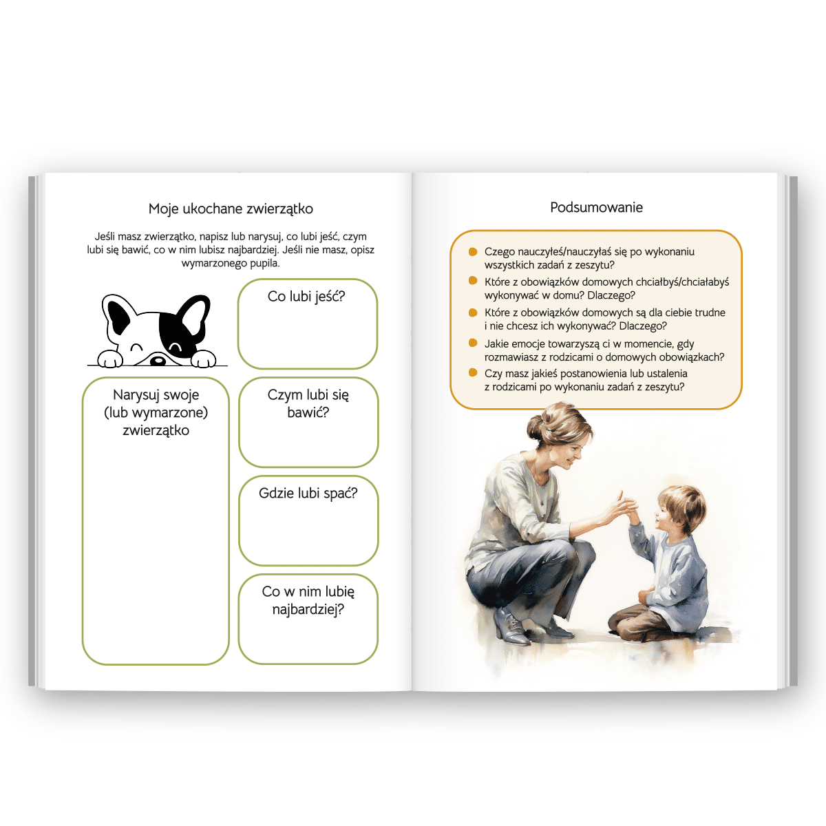 Obowiązki Domowe: zeszyt ćwiczeń dla dzieci w wieku 4-8 lat (PDF) - obrazek 3