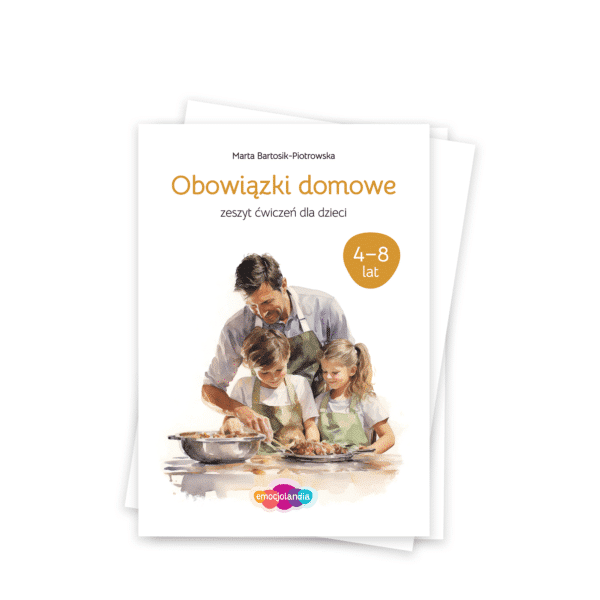 Obowiązki Domowe: zeszyt ćwiczeń dla dzieci w wieku 4-8 lat (PDF)