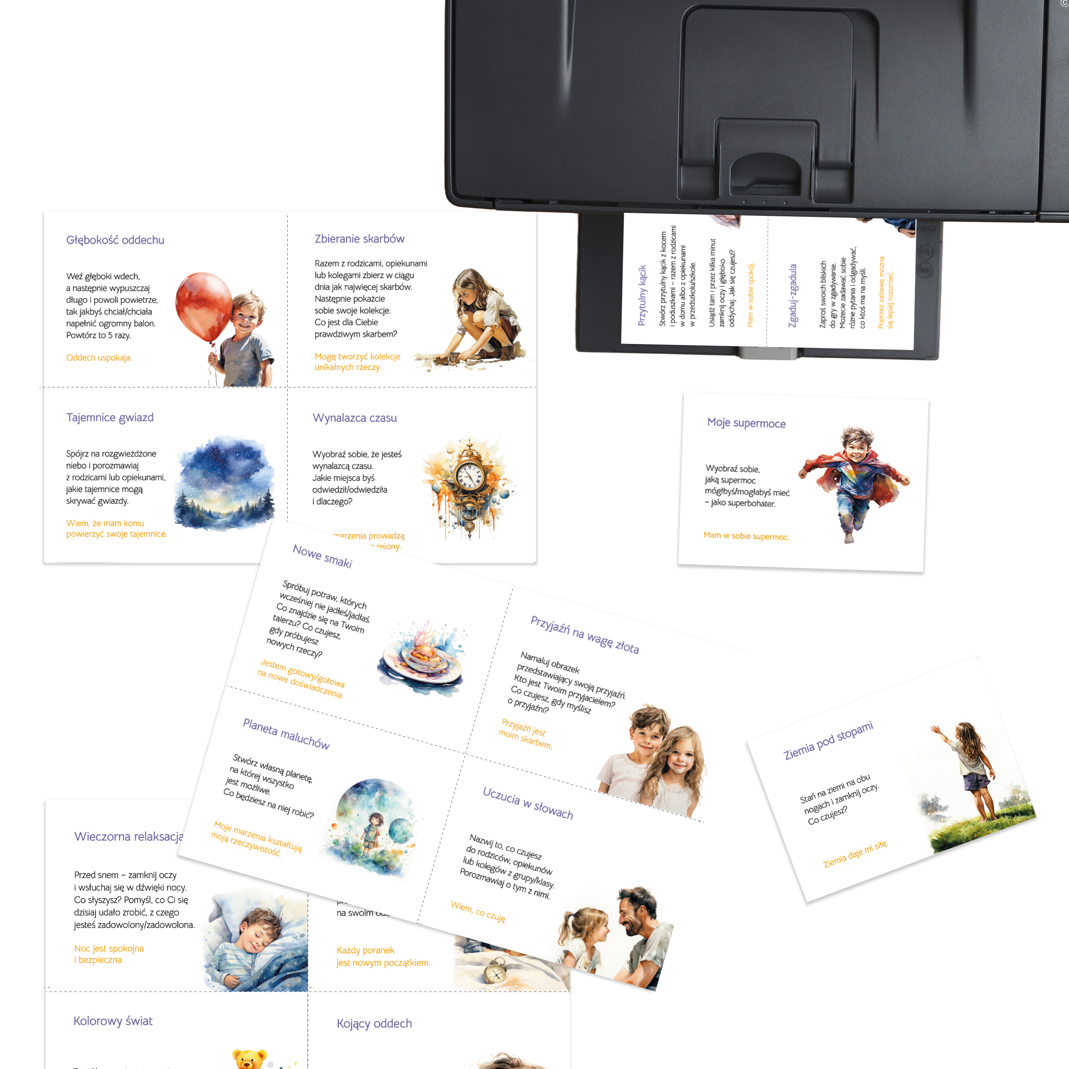 Zadania mindfulness: karty dla dzieci (PDF) - obrazek 2