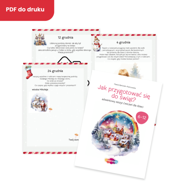 Jak przygotować się do Świąt: zeszyt ćwiczeń dla dzieci w wieku 6-12 lat (PDF)