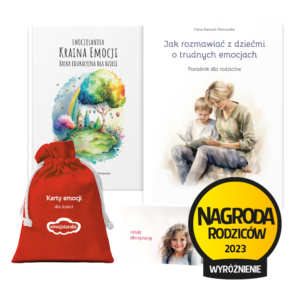 Zestaw Świat Emocji - Książka, poradnik, Karty emocji