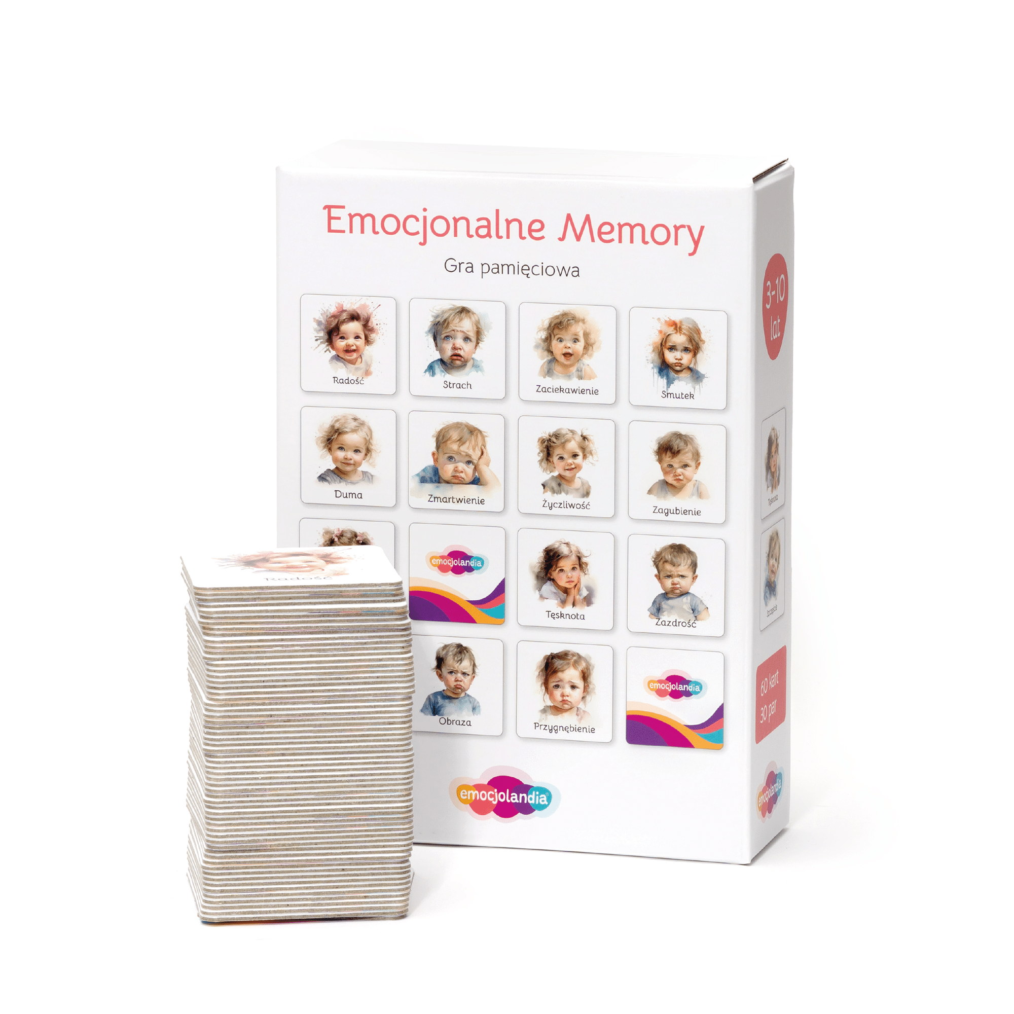 Emocjonalne Memory: gra edukacyjna