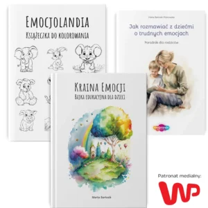 Kraina Emocji Książka, poradnik i kolorowanka (papierowe)