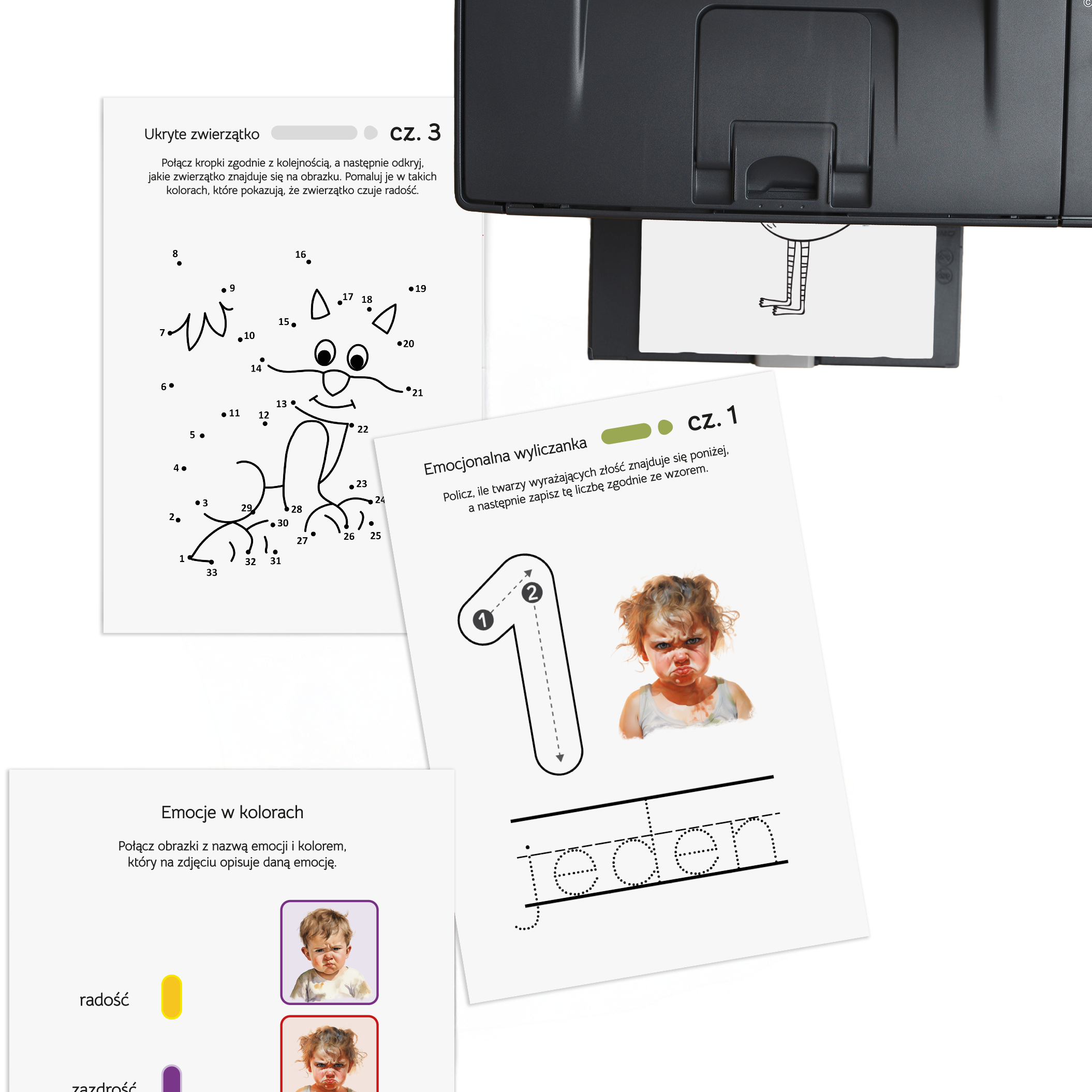Emocje w akcji: zeszyt ćwiczeń dla przedszkolaków (PDF) - obrazek 2