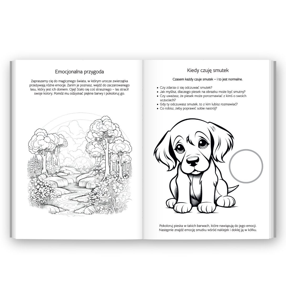 Emocje w kolorach: zeszyt ćwiczeń z naklejkami dla dzieci w wieku 4-10 lat - obrazek 5