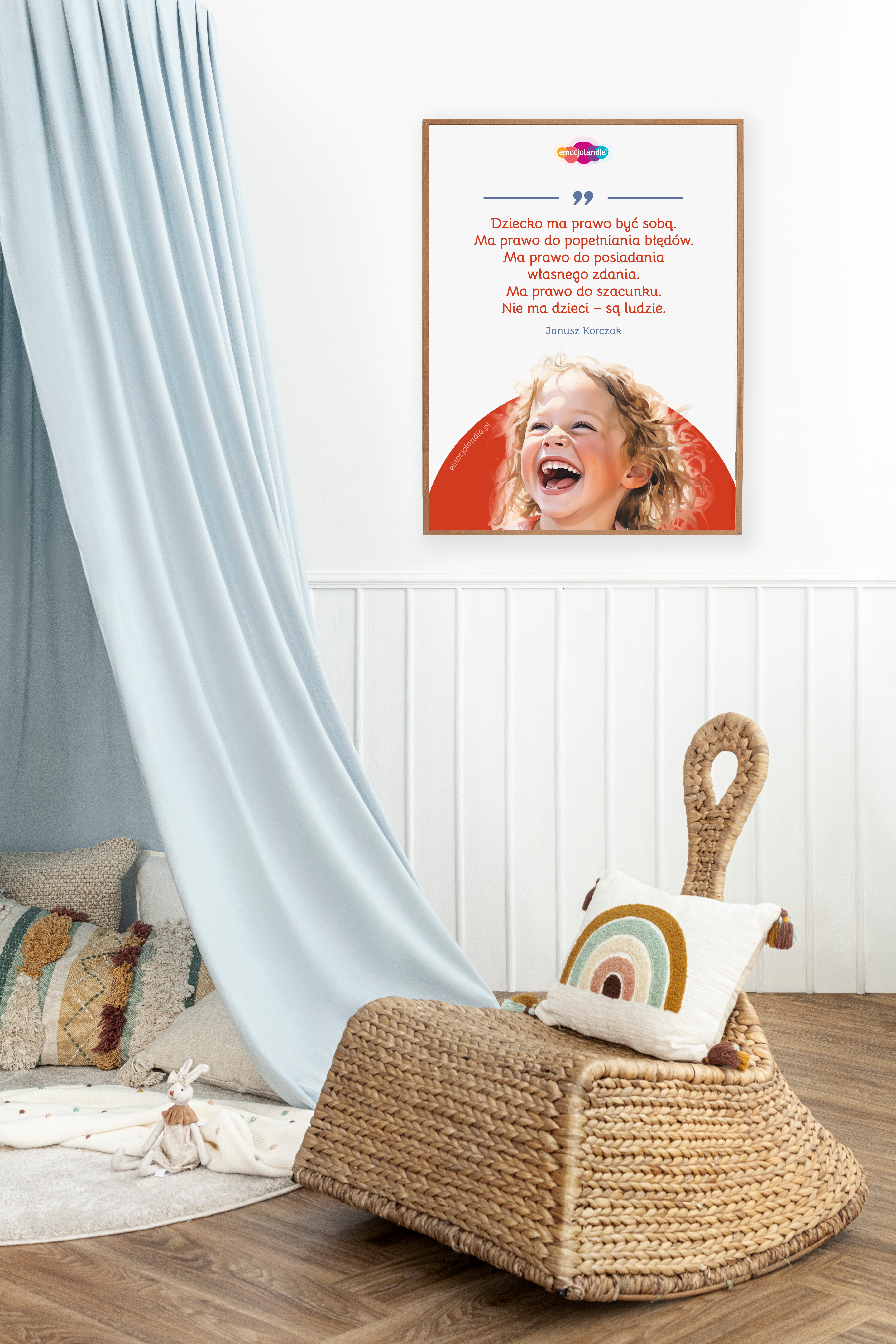 Plakat: Dziecko ma prawo być sobą (30x40cm) - obrazek 4