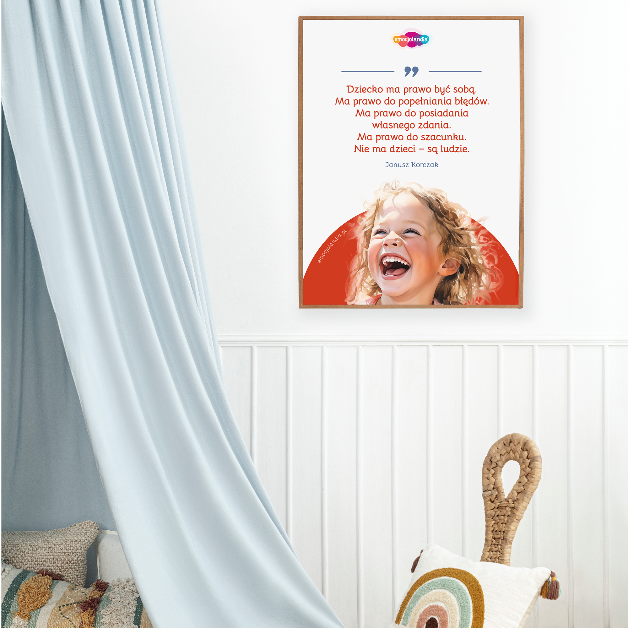 Plakat: Dziecko ma prawo być sobą (30x40cm) - obrazek 4