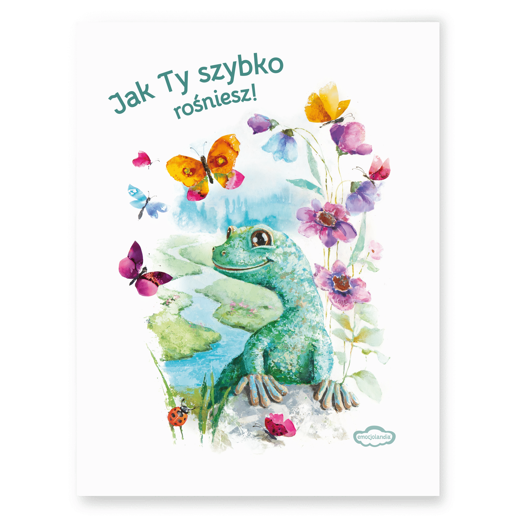 Plakat: Jak Ty szybko rośniesz! (30x40cm)