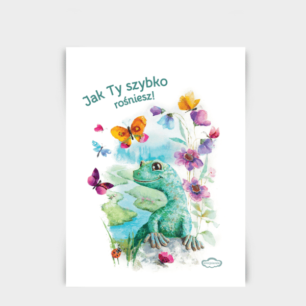 Plakat: Jak Ty szybko rośniesz! (30x40cm)