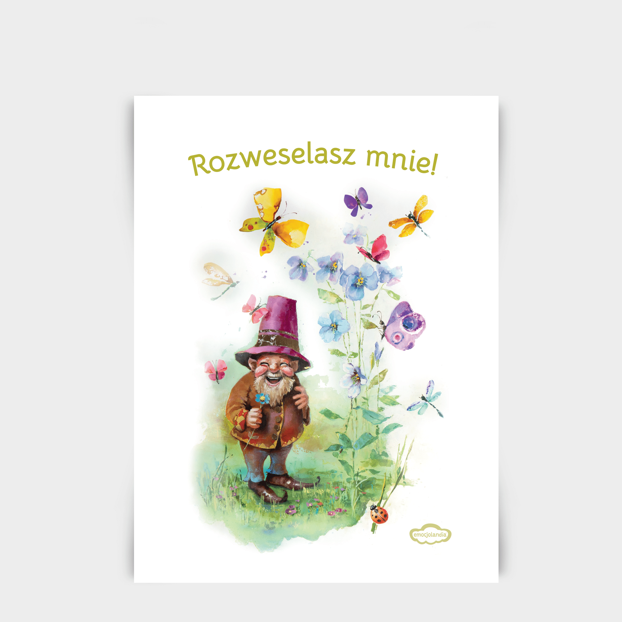 Plakat: Rozweselasz mnie (30x40cm)