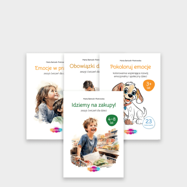 Zestaw Emocje na co dzień dla dzieci 4-8 lat (PDF)