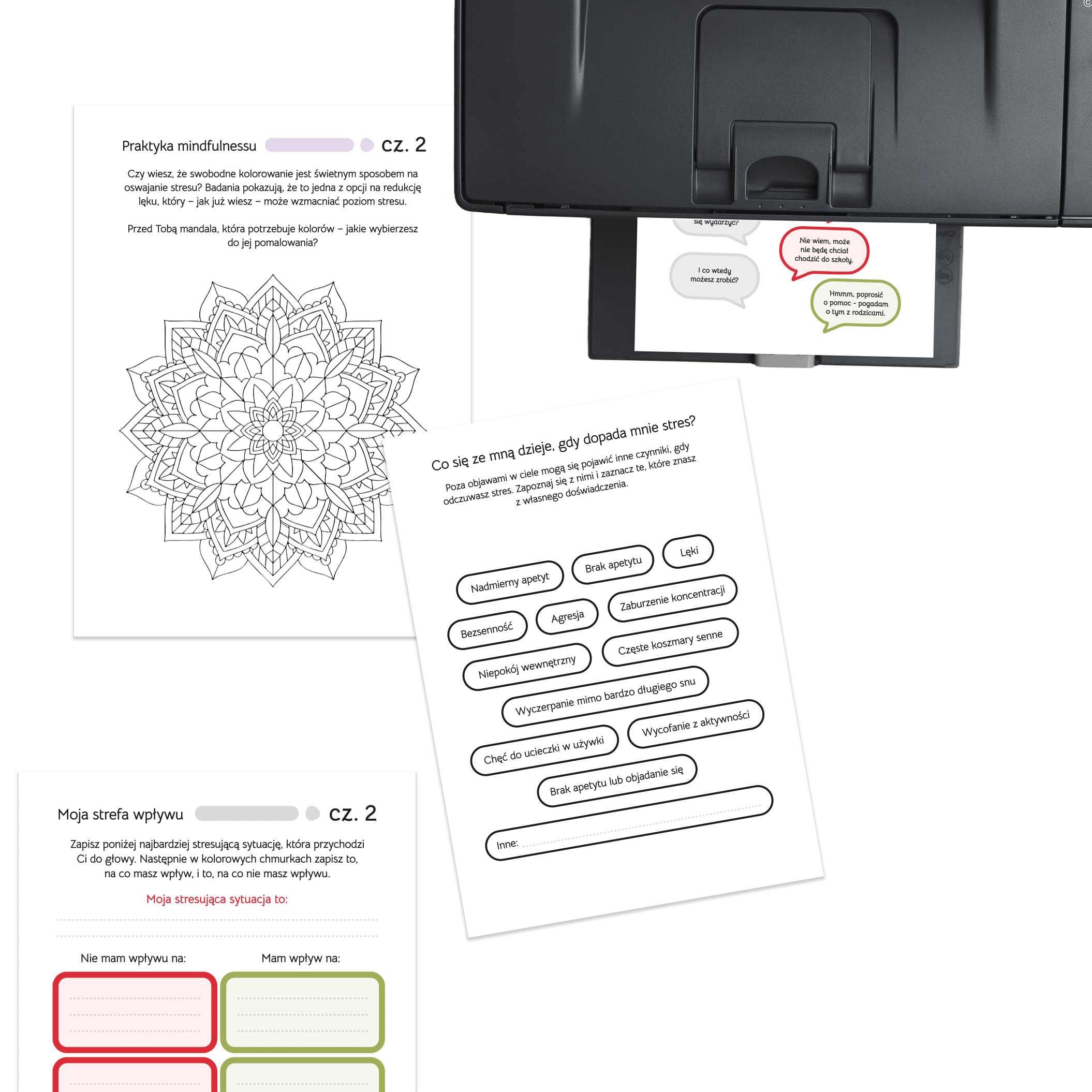 Radzę sobie ze stresem: zeszyt ćwiczeń dla dzieci i młodzieży w wieku 9-16 lat (PDF) - obrazek 2
