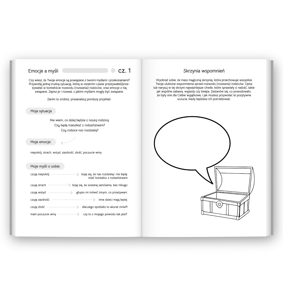 Rozwód (rozstanie) rodziców a emocje dziecka: zeszyt ćwiczeń dla dzieci i młodzieży w wieku 6-16 lat (PDF) - obrazek 3