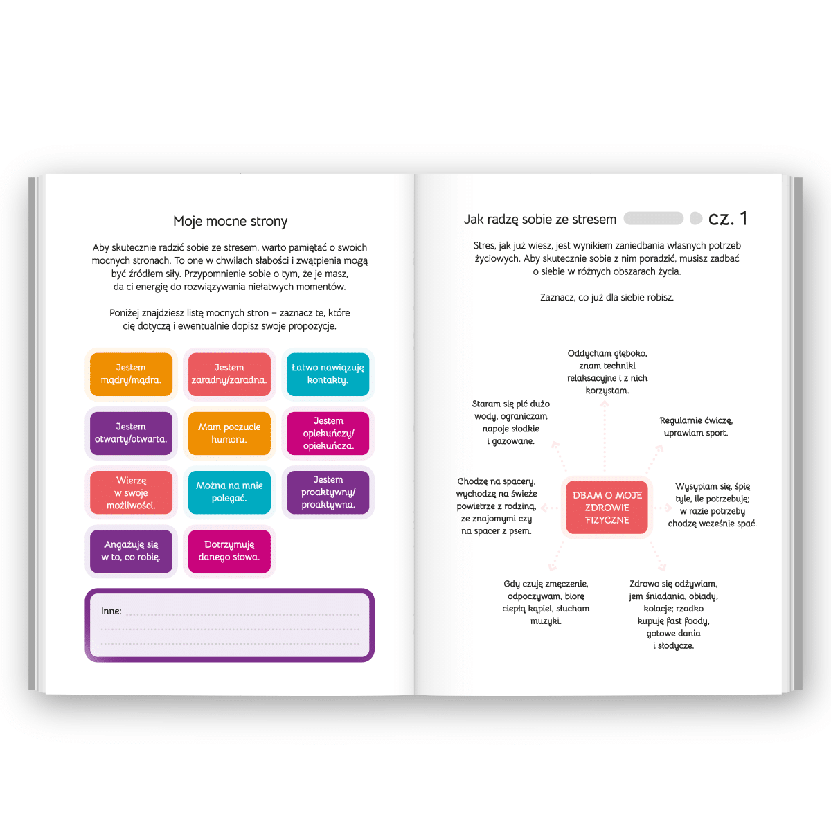 Radzę sobie ze stresem: zeszyt ćwiczeń dla dzieci i młodzieży w wieku 9-16 lat (PDF) - obrazek 4