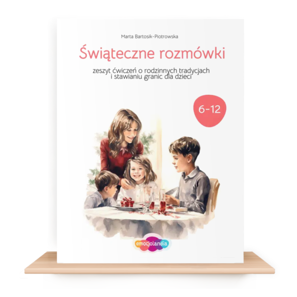 Świąteczne rozmówki: zeszyt ćwiczeń dla dzieci w wieku 6–12 lat