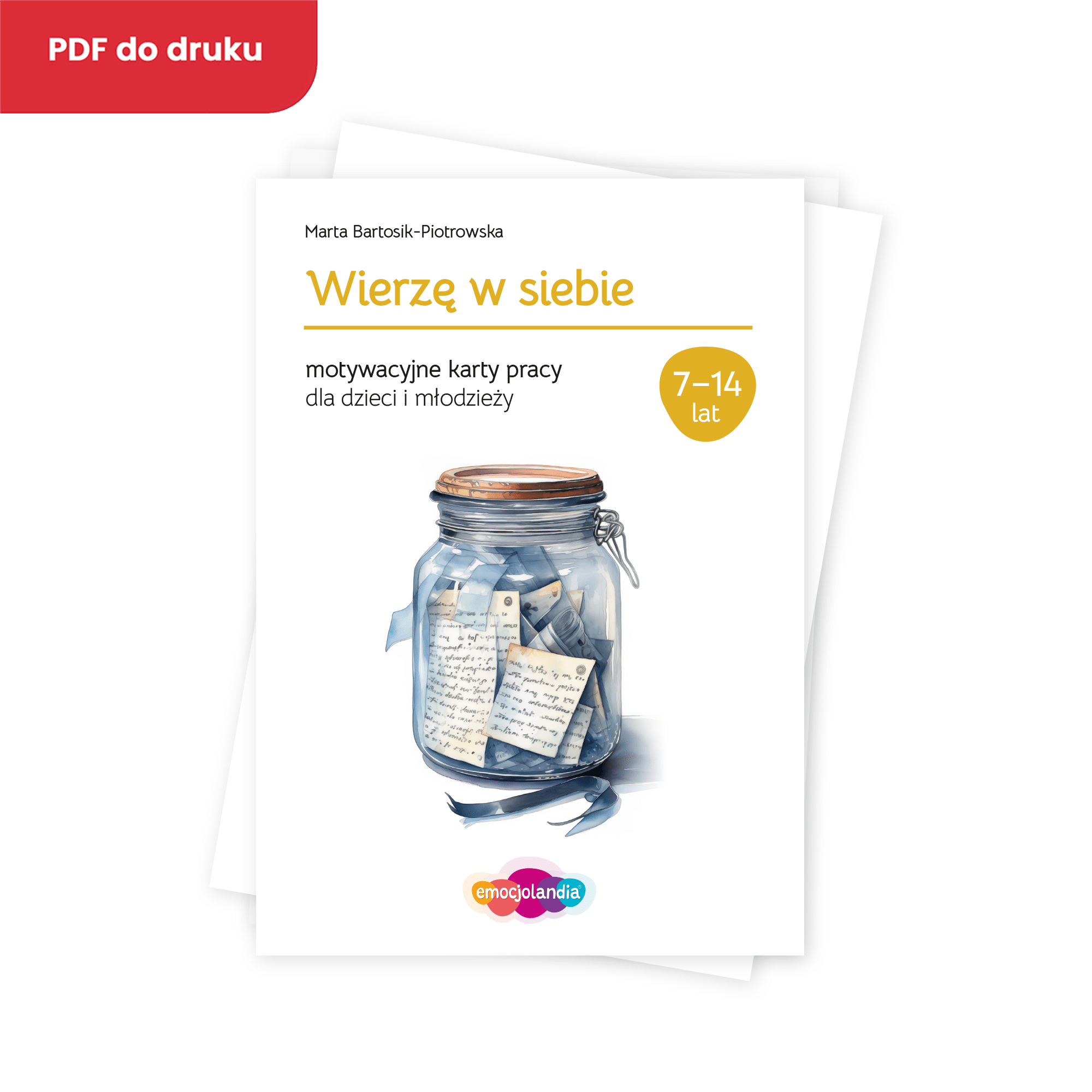 Wierzę w siebie: motywacyjne karty pracy (PDF) 