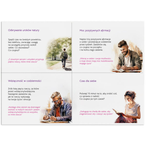 Ćwiczenia mindfulness - karty dla młodzieży i dorosłych (PDF) - obrazek 8