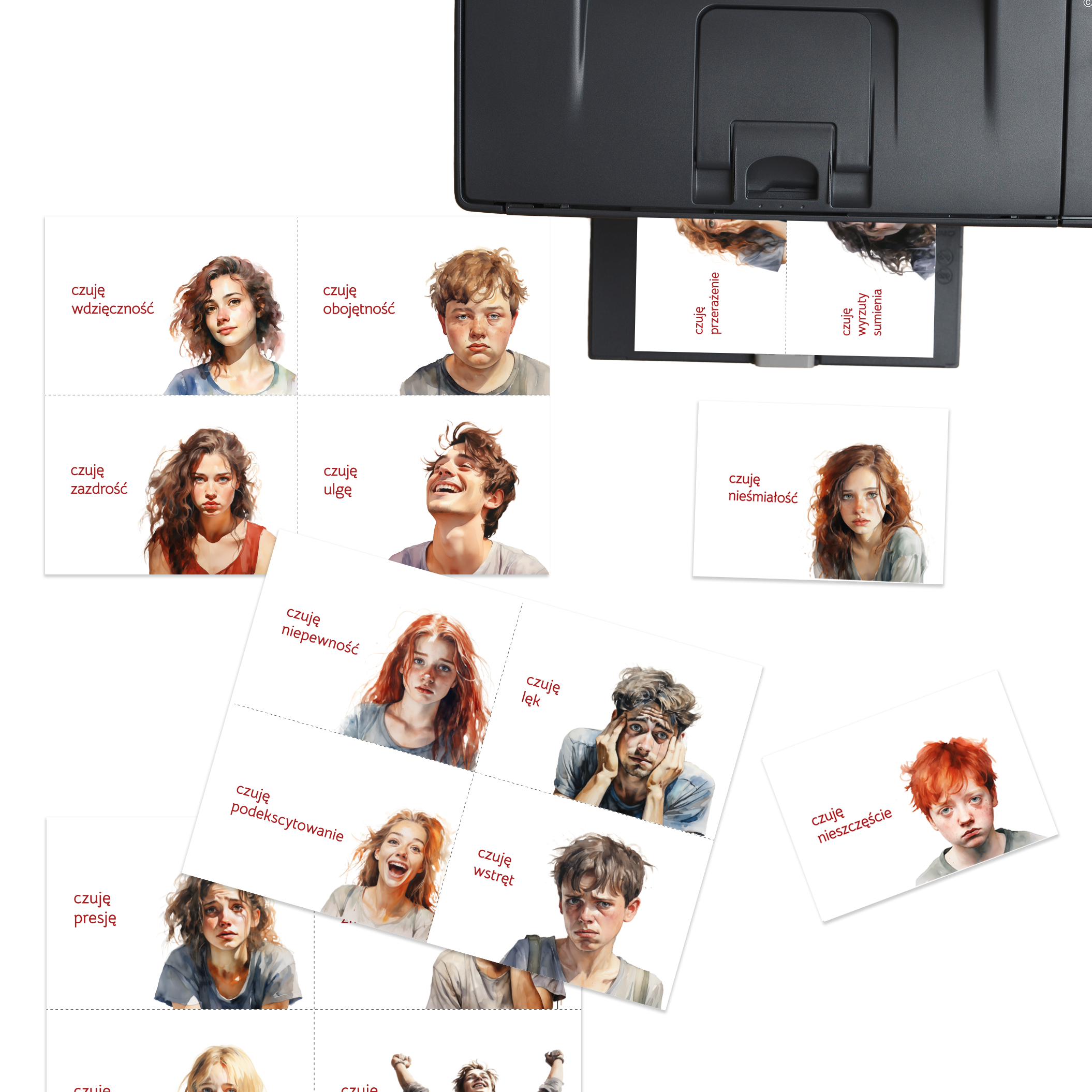 Karty Emocji dla młodzieży i dorosłych (PDF) - obrazek 2