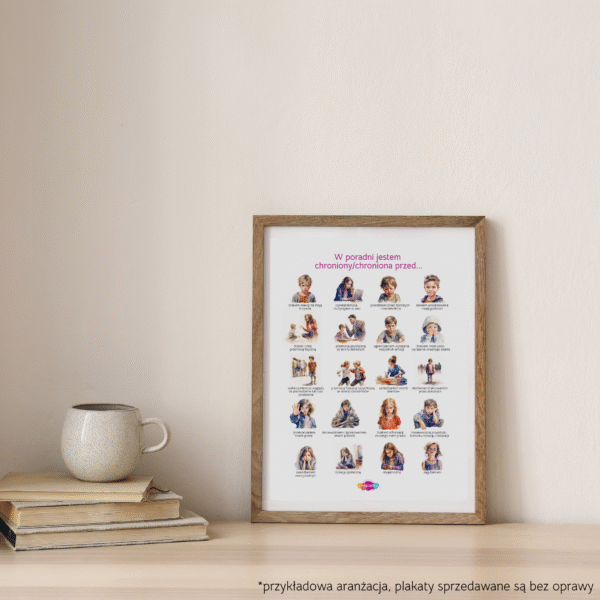 W poradni jestem chroniony/chroniona przed… – Ustawa Kamilka - plakat 30 x 40 cm - obrazek 3