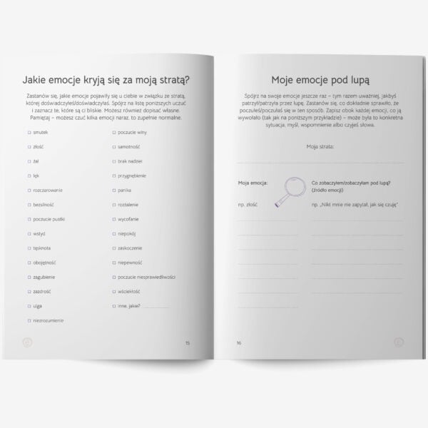 Radzę sobie ze stratą - zeszyt ćwiczeń dla dzieci i młodzieży w wieku 9–16 lat (PDF) - obrazek 4