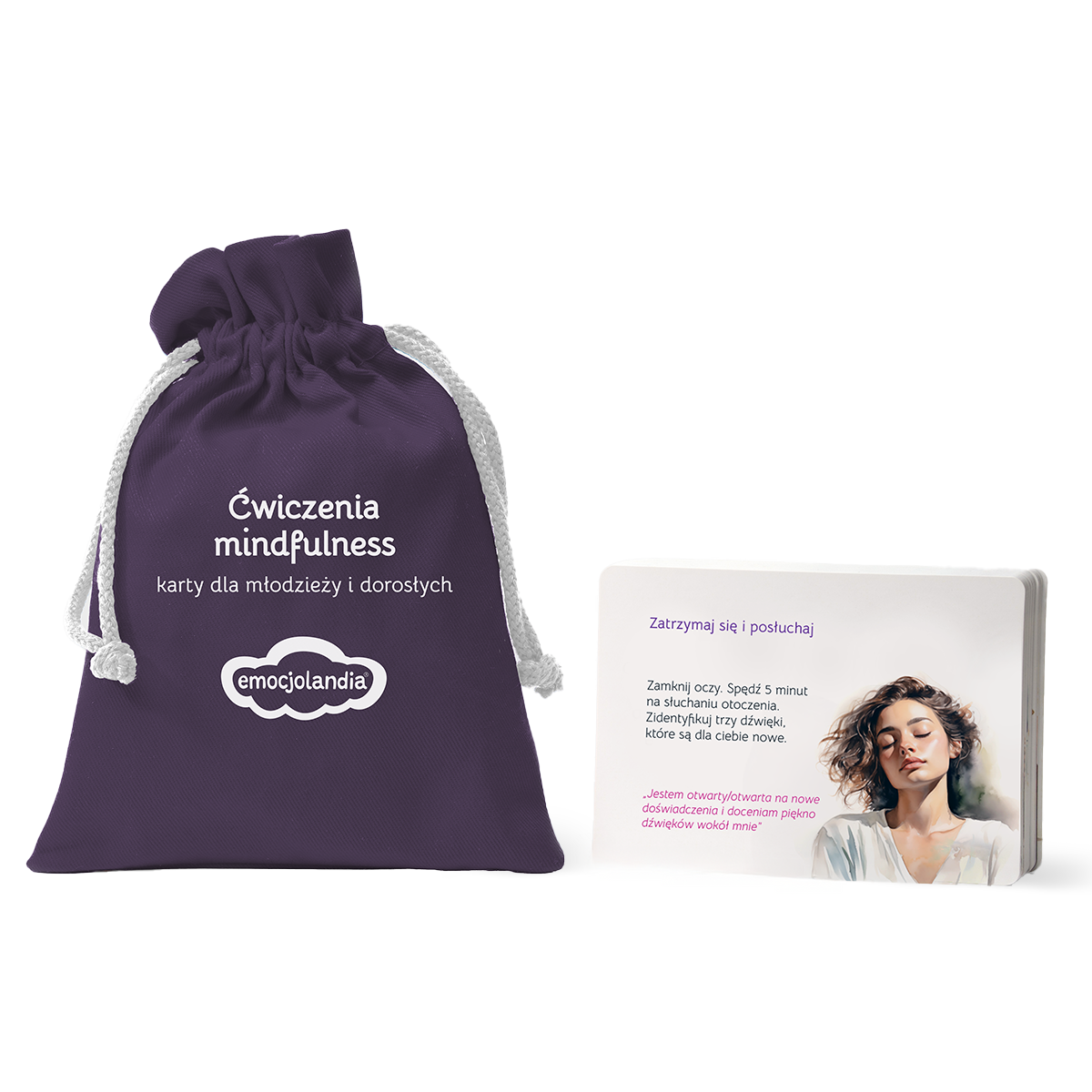 Ćwiczenia mindfulness: karty dla młodzieży i dorosłych - obrazek 2