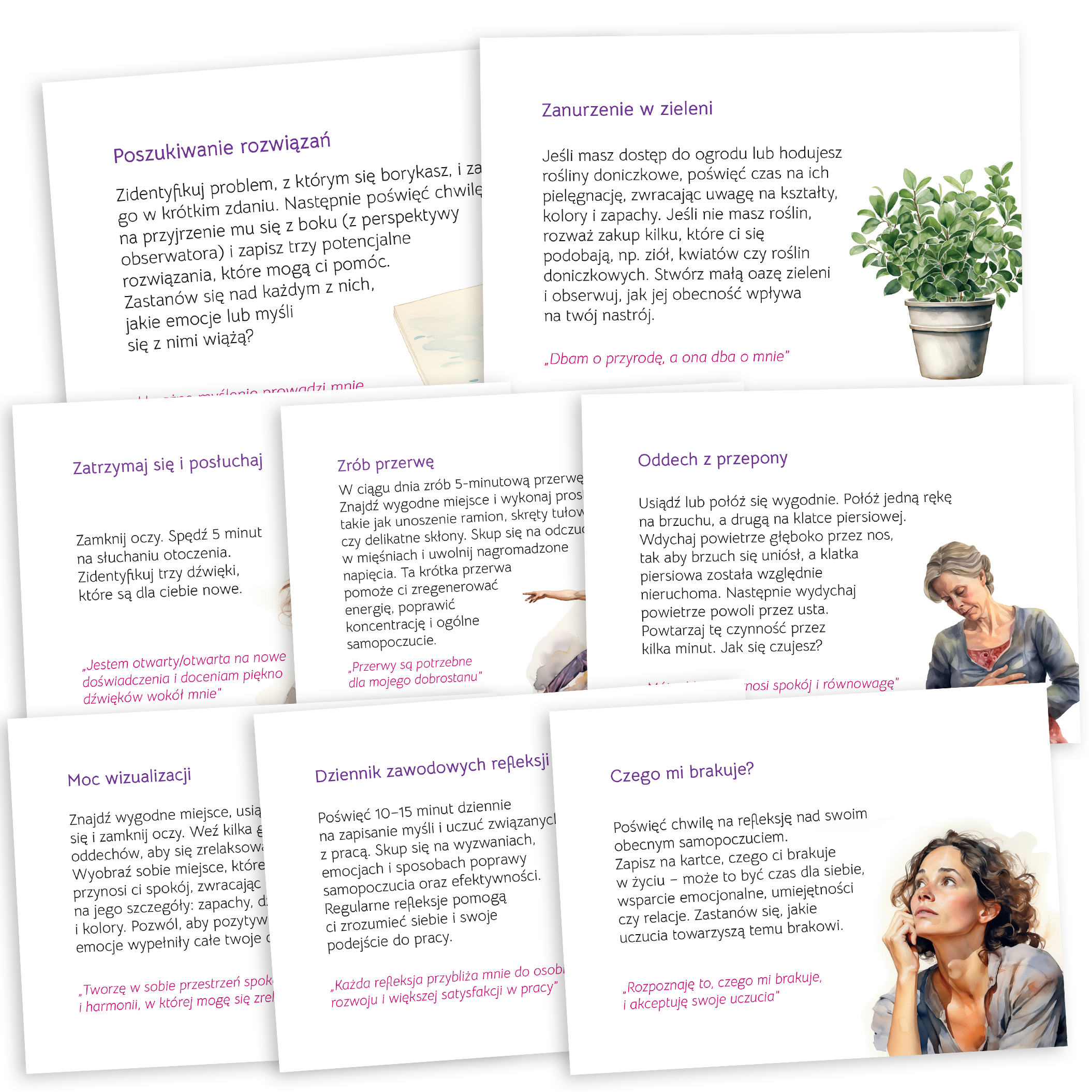 Ćwiczenia mindfulness – karty dla młodzieży i dorosłych - obrazek 6