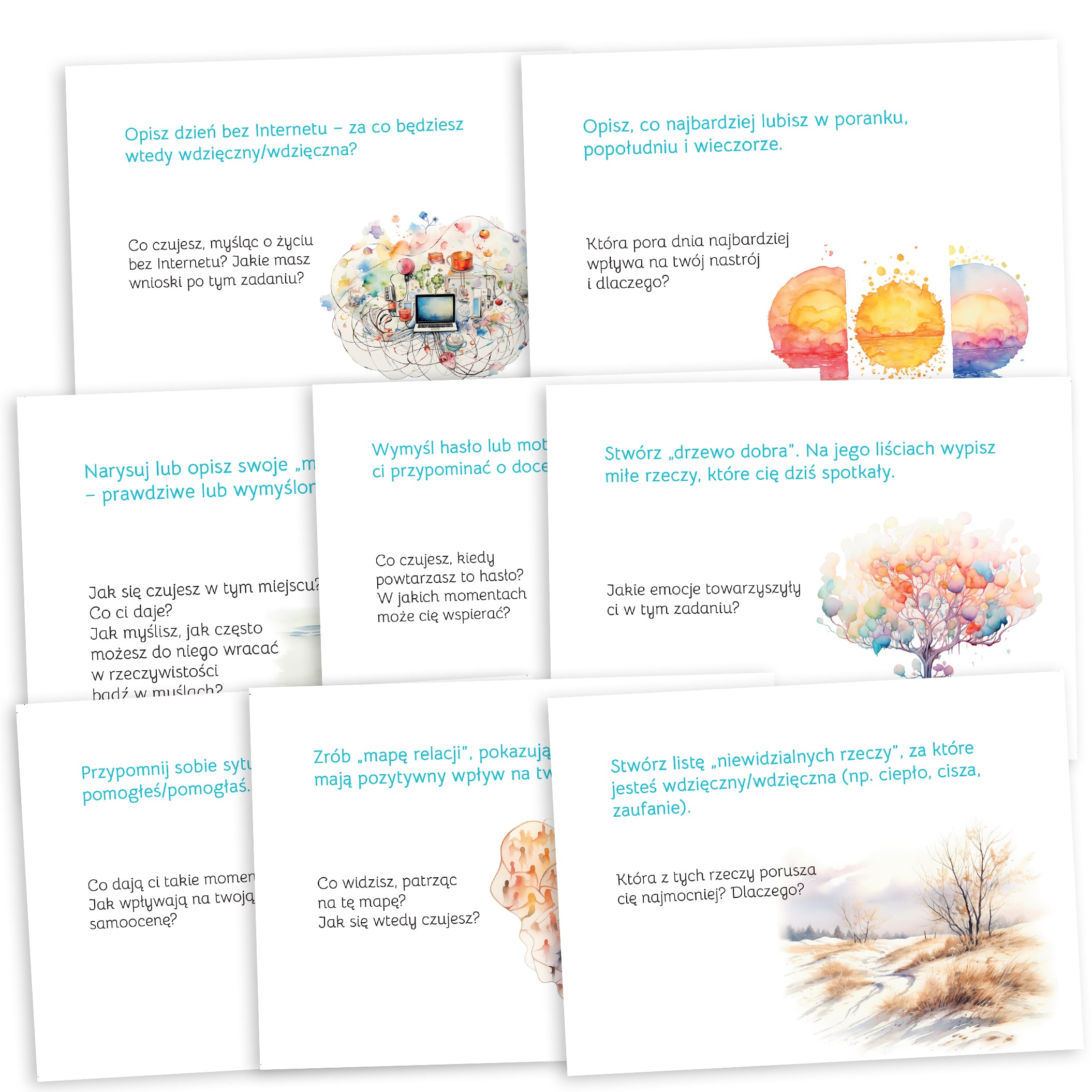 Wdzięczność w praktyce: karty dla młodzieży i dorosłych - obrazek 7