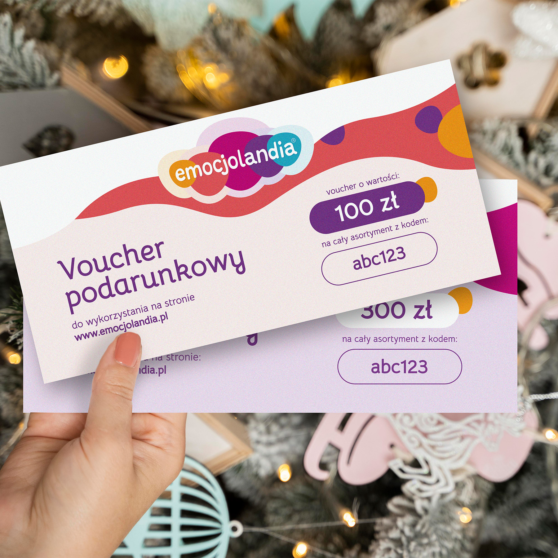Voucher podarunkowy Emocjolandii