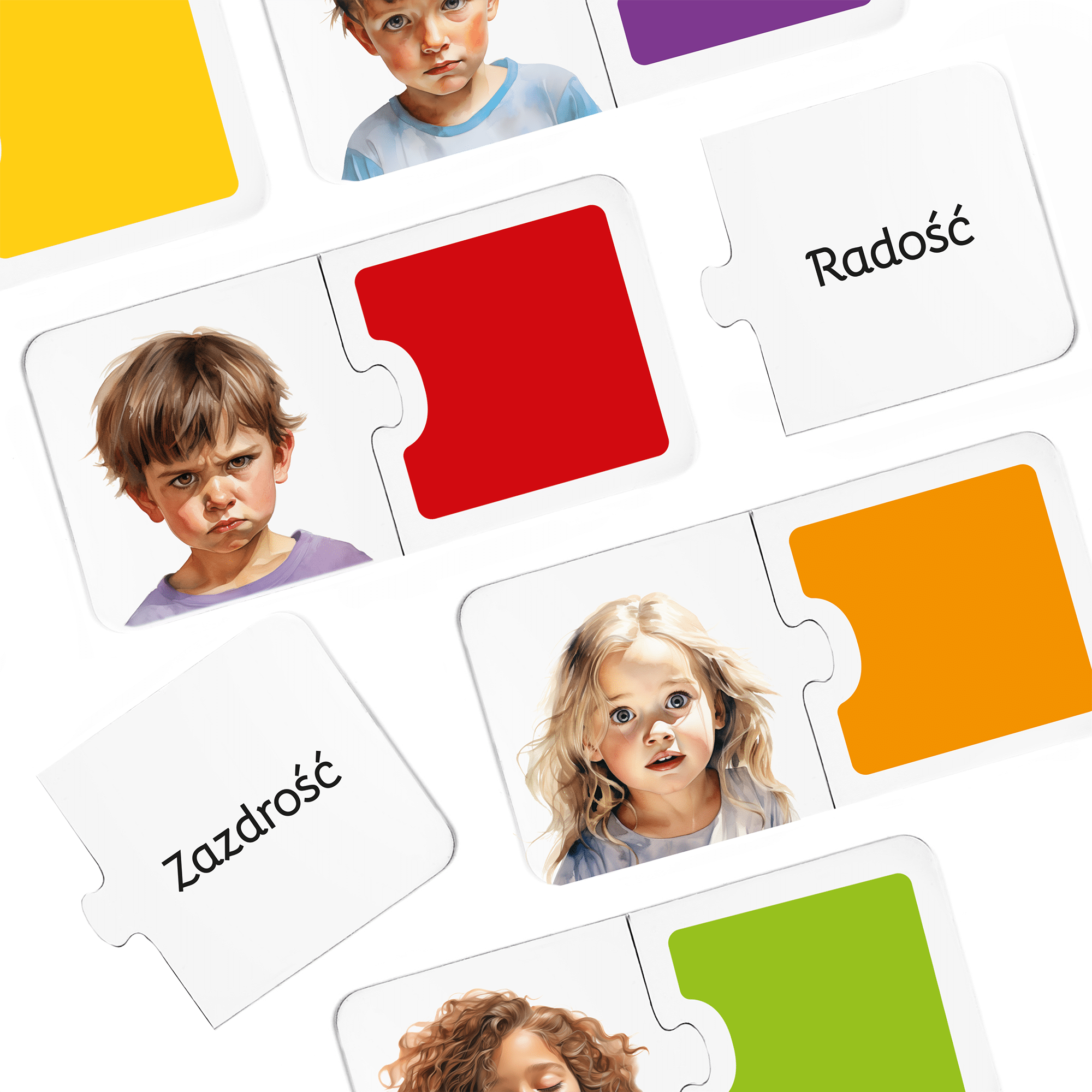 Emocje szukają kolorów: Puzzle 2-elementowe - obrazek 3