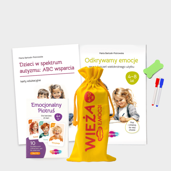 Zestaw dla dzieci w spektrum autyzmu