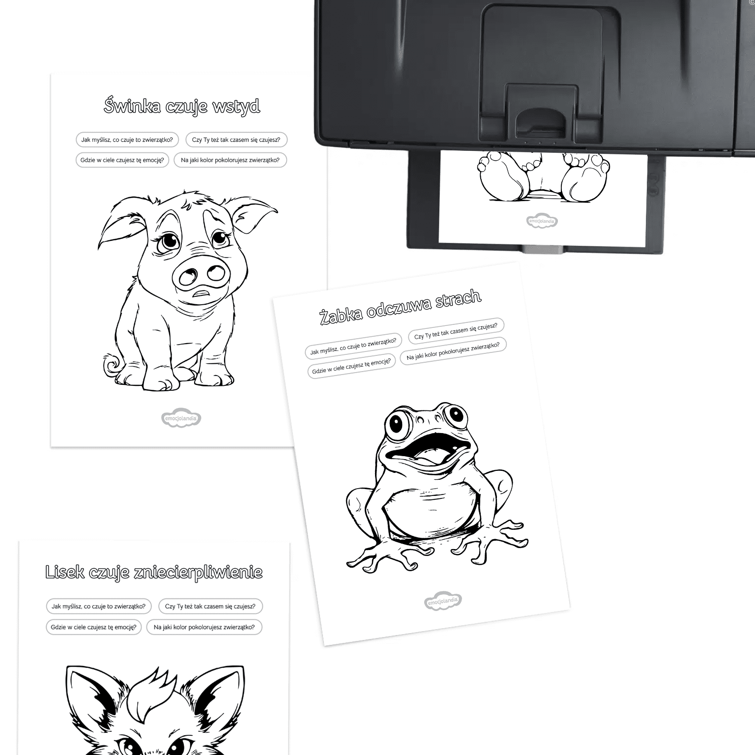 Pokoloruj emocje (PDF) - obrazek 2