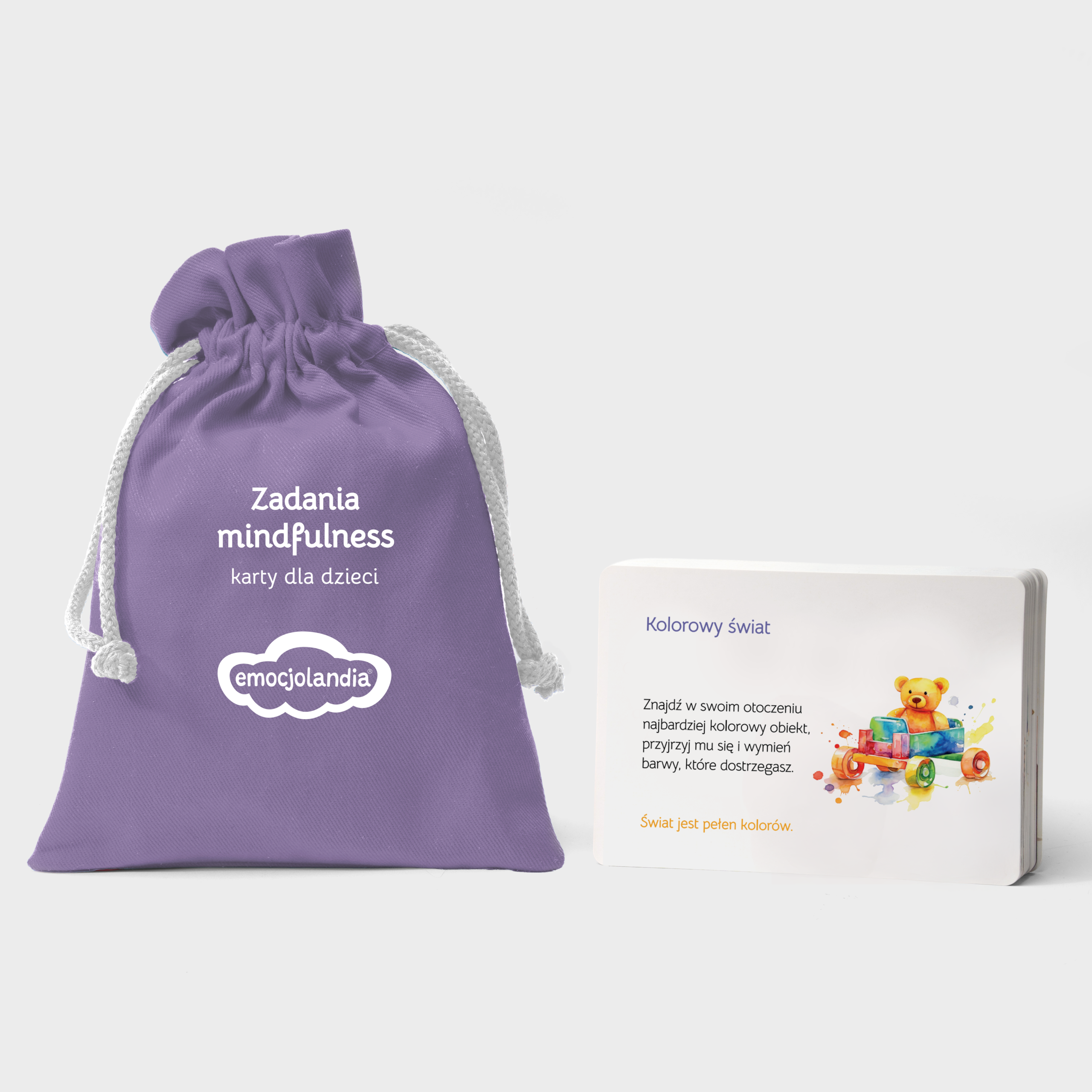Zadania mindfulness: karty dla dzieci - obrazek 2